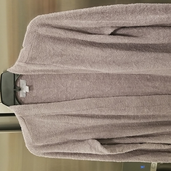 💕BARFOOT DREAMS💕 CozyChic Lite Long Cardigan ~ Lavender Haze Small S NWOT - Picture 5 of 10